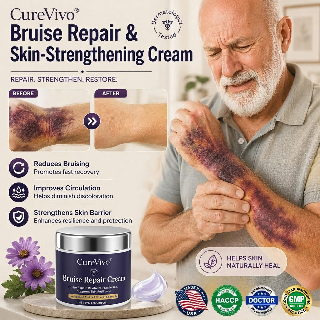💥100K+ SOLD💕- CureVivo® Bruise Repair & Skin Strengthening Cream