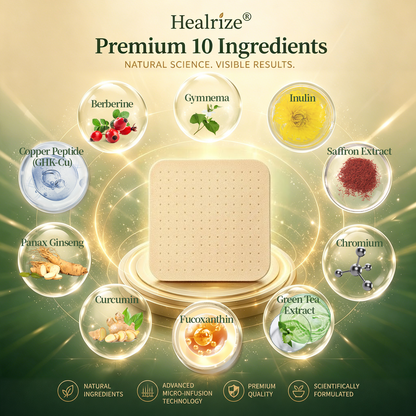 🇺🇸 𝐎𝐟𝐟𝐢𝐜𝐢𝐚𝐥 𝐁𝐫𝐚𝐧𝐝 𝐒𝐭𝐨𝐫𝐞 | 🍃Healrize® Gymnema & Berberine Advanced Nano-microneedles Patch