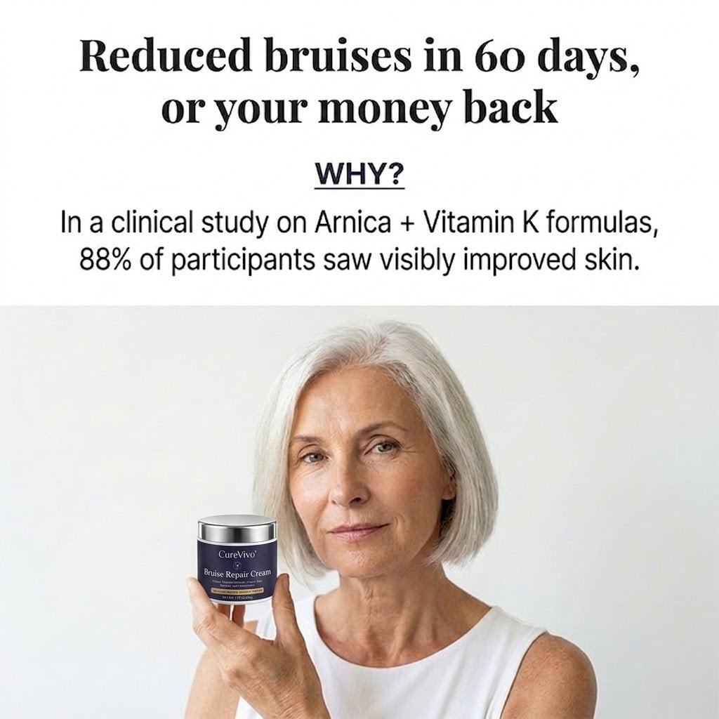 💥100K+ SOLD💡-  CureVivo® Bruise Repair & Skin Strengthening Cream