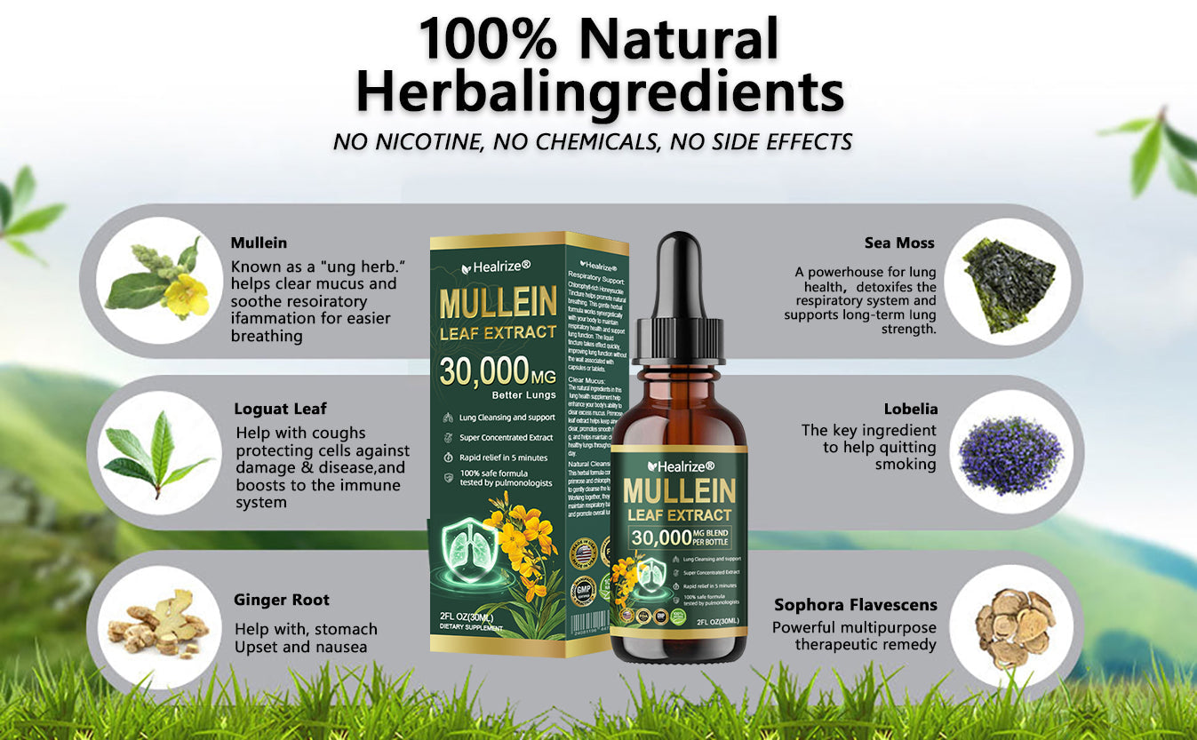 𝗢𝗳𝗳𝗶𝗰𝗶𝗮𝗹 | Healrize® 𝗢𝗿𝗴𝗮𝗻𝗶𝗰 𝗟𝘂𝗻𝗴 𝗖𝗹𝗲𝗮𝗻𝘀𝗶𝗻𝗴 𝗠𝘂𝗹𝗹𝗲𝗶𝗻 𝗟𝗲𝗮𝗳 𝗘𝘅𝘁𝗿𝗮𝗰𝘁 𝗗𝗿𝗼𝗽𝘀 🌎 𝐂𝐥𝐢𝐧𝐢𝐜𝐚𝐥𝐥𝐲 𝐩𝐫𝐨𝐯𝐞𝐧, 𝐡𝐢𝐠𝐡𝐥𝐲 𝐜𝐨𝐧𝐜𝐞𝐧𝐭𝐫𝐚𝐭𝐞𝐝 𝐟𝐨𝐫𝐦𝐮𝐥𝐚 𝐭𝐡𝐚𝐭 𝐫𝐞𝐥𝐢𝐞𝐯𝐞𝐬 𝐜𝐨𝐮𝐠𝐡, 𝐩𝐡𝐥𝐞𝐠𝐦, 𝐚𝐬𝐭𝐡𝐦𝐚 & 𝐂𝐎𝐏𝐃 — 𝐛𝐫𝐞𝐚𝐭𝐡𝐞 𝐞𝐚𝐬𝐢𝐞𝐫, 𝐟𝐚𝐬𝐭𝐞𝐫.🇺🇸