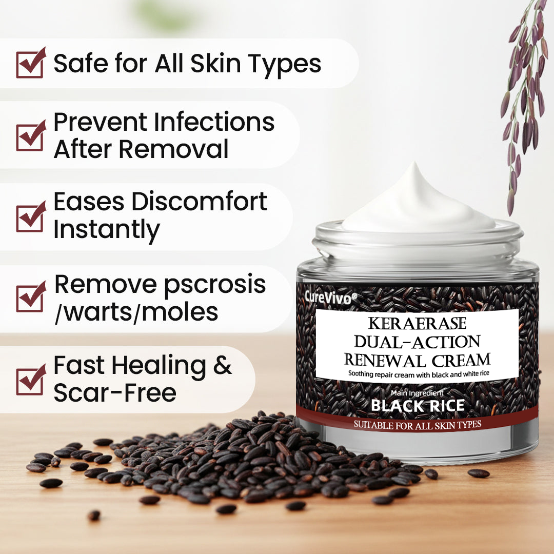 70% 𝑶𝒇𝒇𝒊𝒄𝒊𝒂𝒍 𝒔𝒕𝒐𝒓𝒆📢𝑪𝒖𝒓𝒆𝑽𝒊𝒗𝒐® KeraErase Dual-Action Renewal Cream