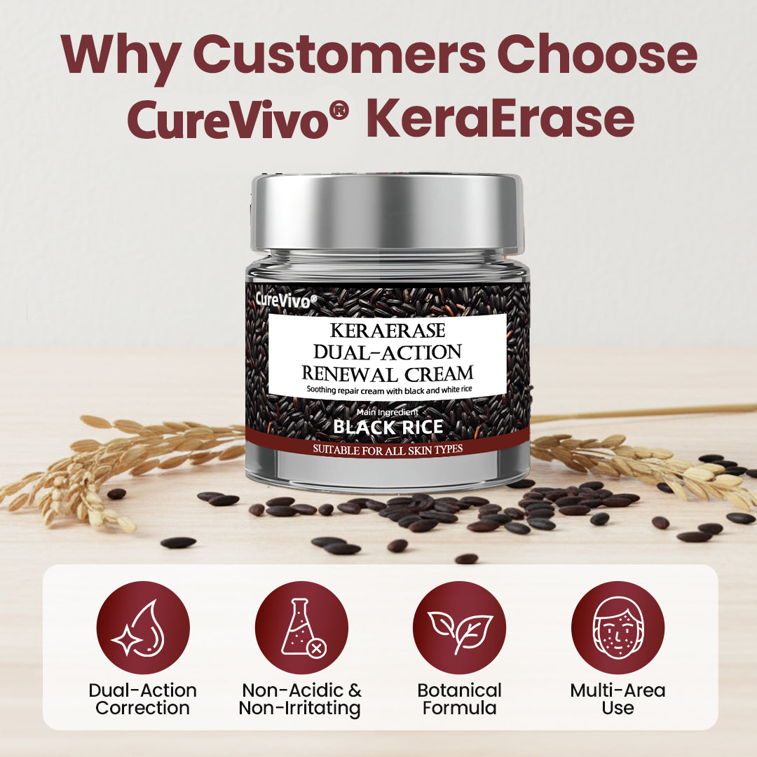 70% 𝑶𝒇𝒇𝒊𝒄𝒊𝒂𝒍 𝒔𝒕𝒐𝒓𝒆📢𝑪𝒖𝒓𝒆𝑽𝒊𝒗𝒐® KeraErase Dual-Action Renewal Cream