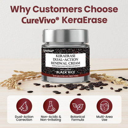 70% 𝑶𝒇𝒇𝒊𝒄𝒊𝒂𝒍 𝒔𝒕𝒐𝒓𝒆📢𝑪𝒖𝒓𝒆𝑽𝒊𝒗𝒐® KeraErase Dual-Action Renewal Cream
