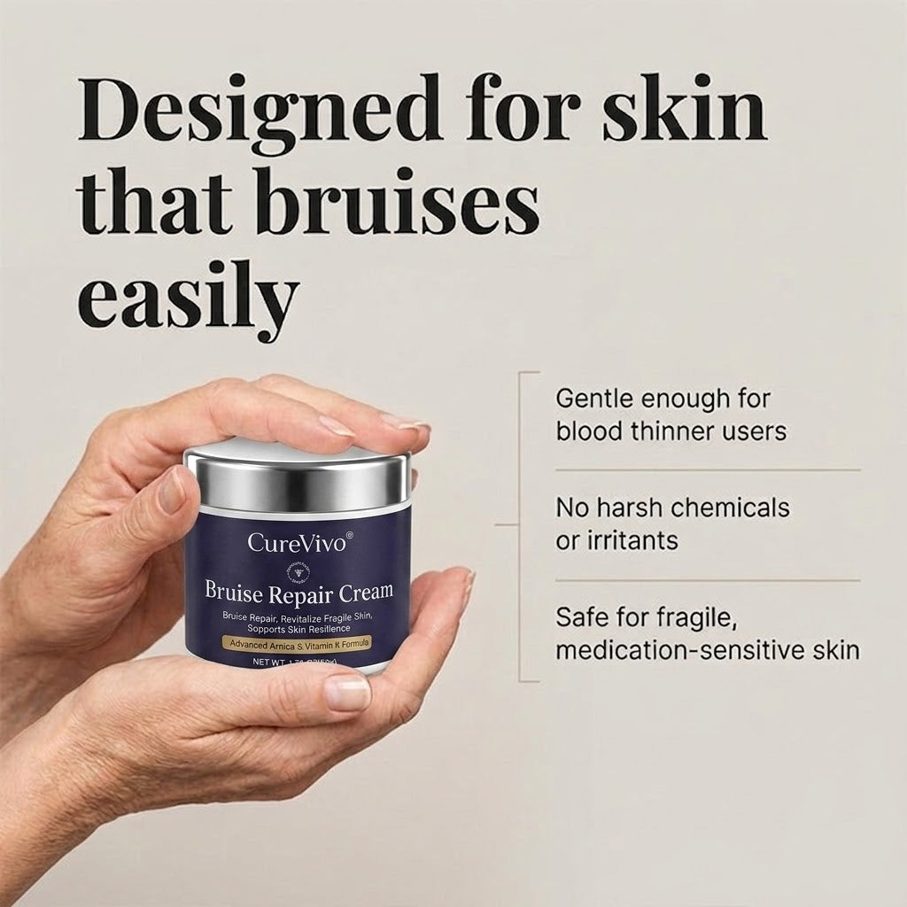 💥100K+ SOLD💡-  CureVivo® Bruise Repair & Skin Strengthening Cream